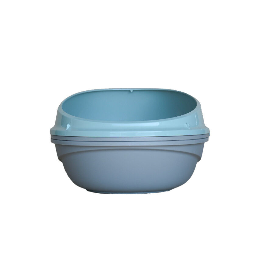 Nice Care Eco Bandeja Sanitaria Redonda Azul para gatos, , large indicador imagen numero 4
